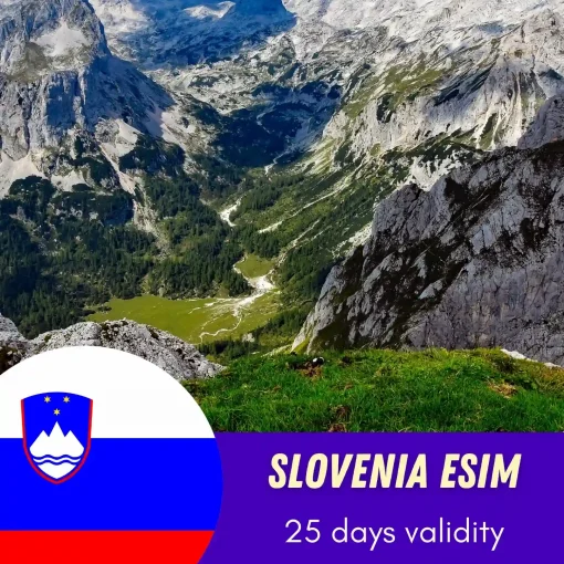 Slovenia eSIM 25 Days