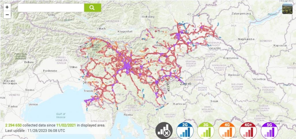 Telekom SIM Card - Coverage map