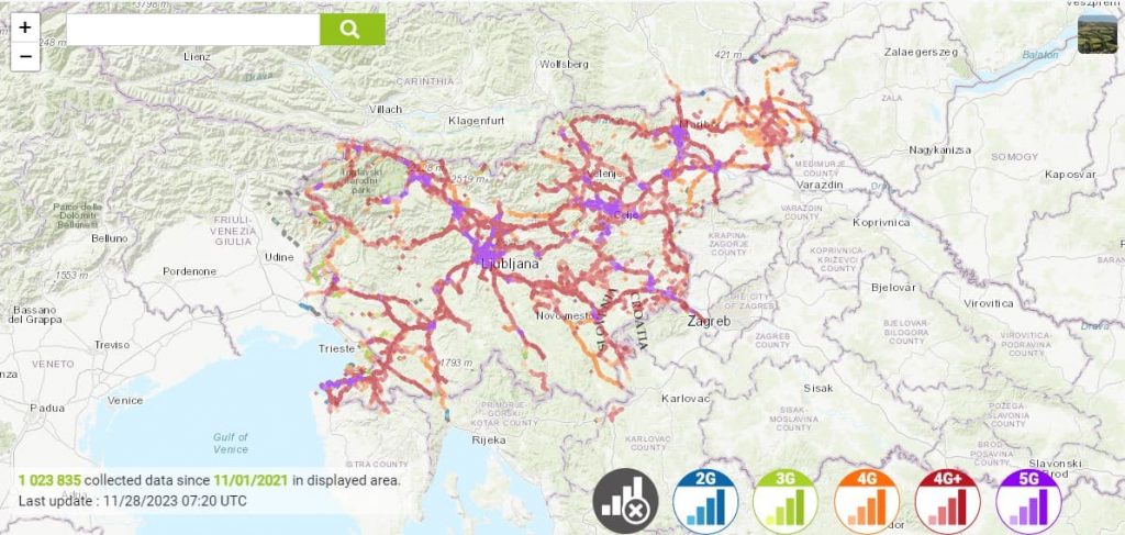 Telemach SIM Card - Coverage map