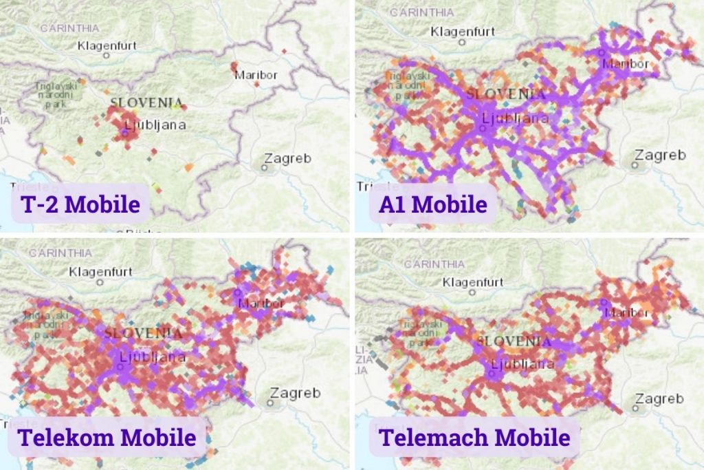 Slovenia mobile internet coverage